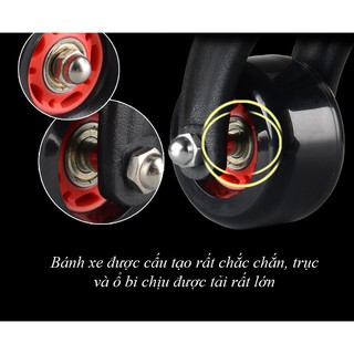 Con lăn tập cơ bụng 4 bánh cao cấp