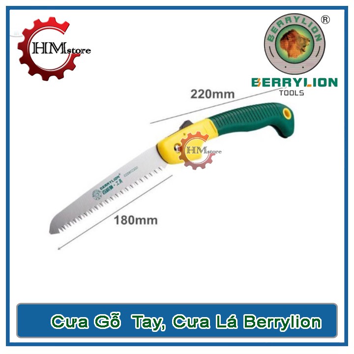 Cưa xếp cầm tay Berrylion - Cưa xếp nhỏ gọn 300mm