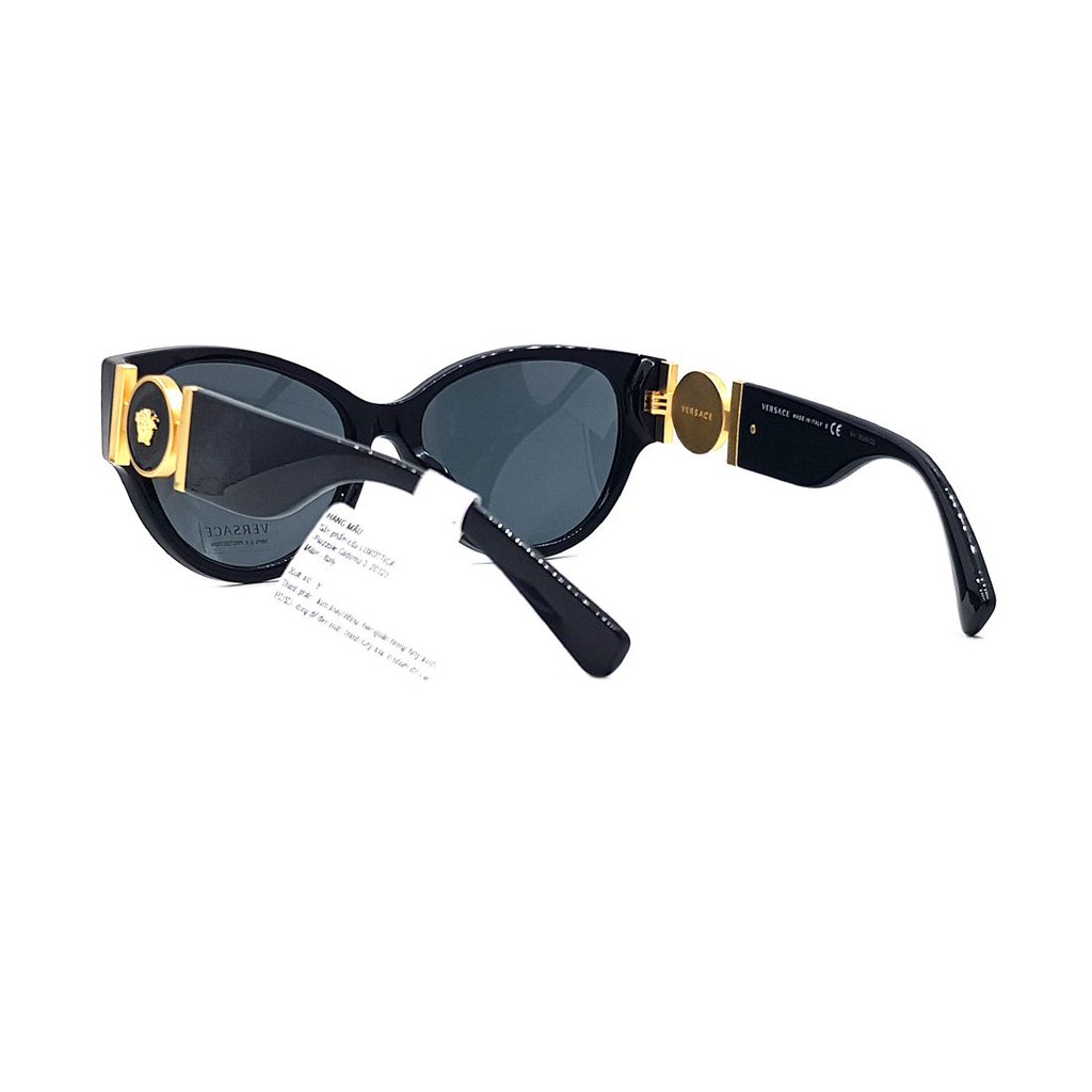 Kính mát nam nữ thời trang Versace VE4368A  chính hãng, thiết kế dễ đeo bảo vệ mắt