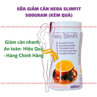 Sữa Giảm Cân HERA SLIMFIT GC03 Giảm Eo Siêu Tốc - Giảm Cân An Toàn – Giảm Cân Nhanh (Hộp 500GRAM)