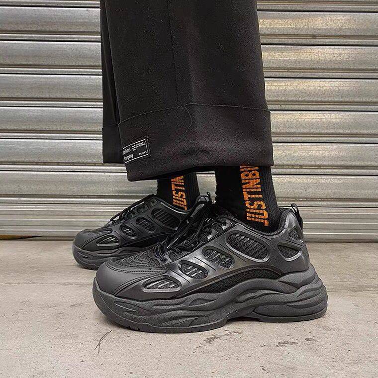 Giày đế dày tăng chiều cao phong cách Hàn Quốc trẻ trung dành cho nam