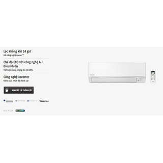 Điều hòa Panasonic 1HP CS-CU-XPU9WKH-8