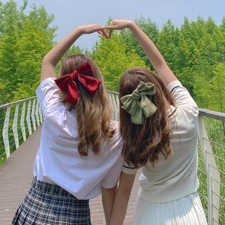 Kẹp Tóc Tạo Hình Nơ Dễ Thương Cho Nữ