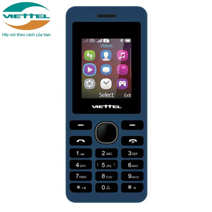 ĐIỆN THOẠI VIETTEL V6214,2 sim loa to, sóng khỏe, dùng được sim Viettel.Mobifone,Vinaphone