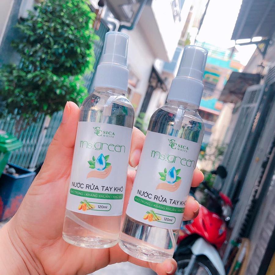 XỊT RỬA TAY SÁT KHUẨN MS GREEN