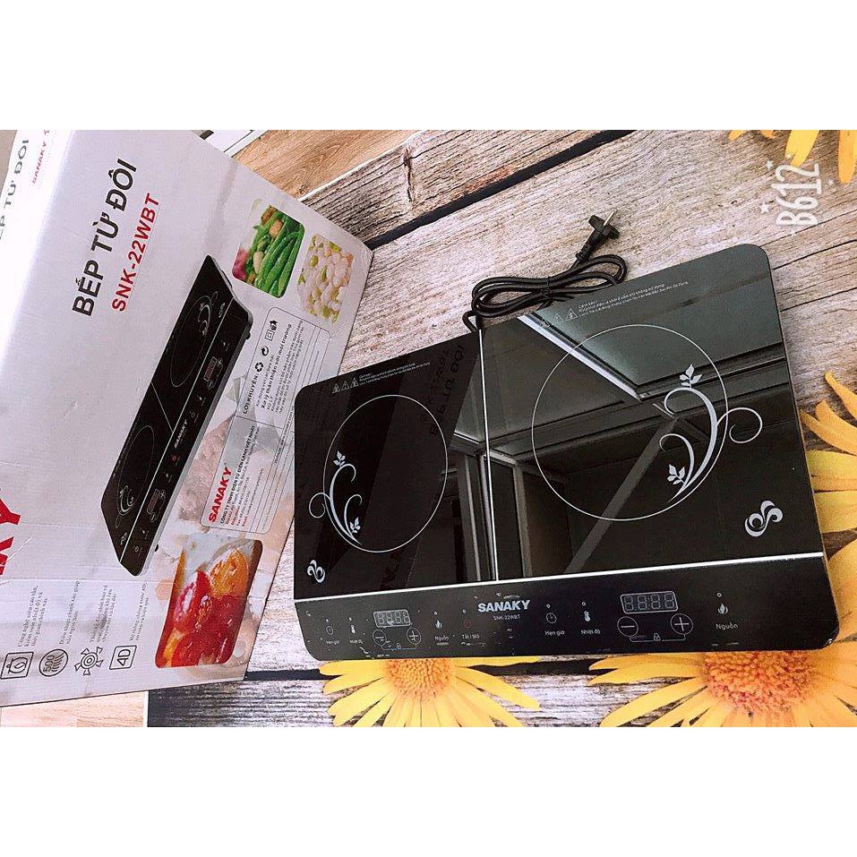 BẾP TỪ ĐÔI SANAKY SNK-22WBT