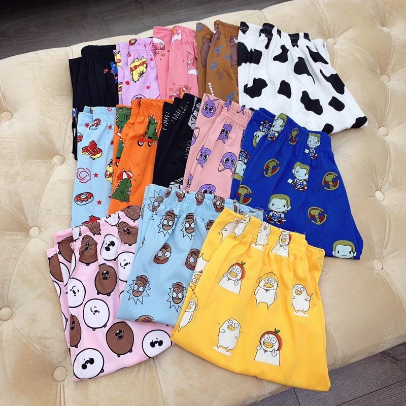 Quần đùi hình cotton