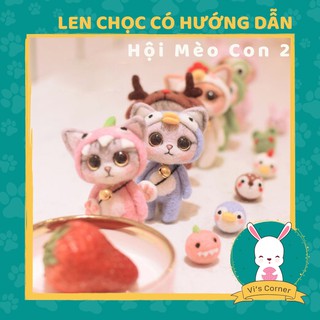 [Len chọc có hướng dẫn] BỘ KIT HỘI MÈO CON 2