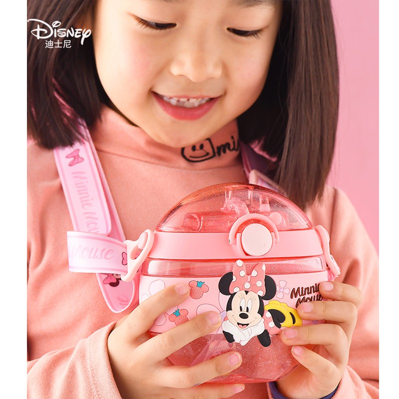 Bình nước Disney/ LOTSO BEAR hình bánh Donut có ống hút cho bé