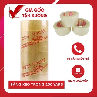 Băng keo đục & keo trong 200y