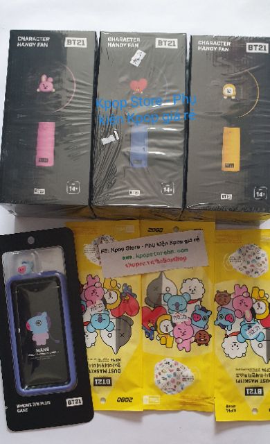 Handy fan BT21 BTS offical