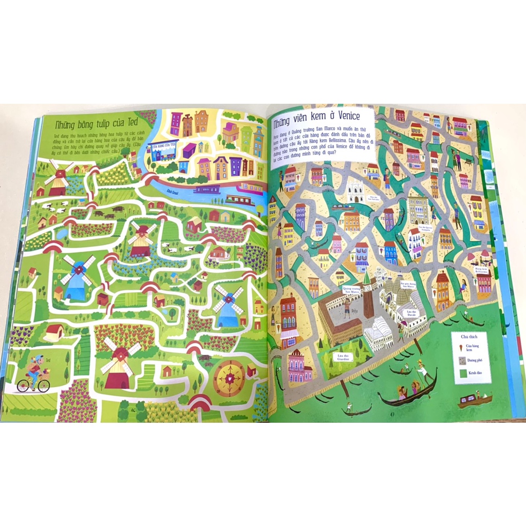 Sách Mê Cung Phát Triển Tư Duy - Khám Phá Thế Giới - Sách Khổ Lớn