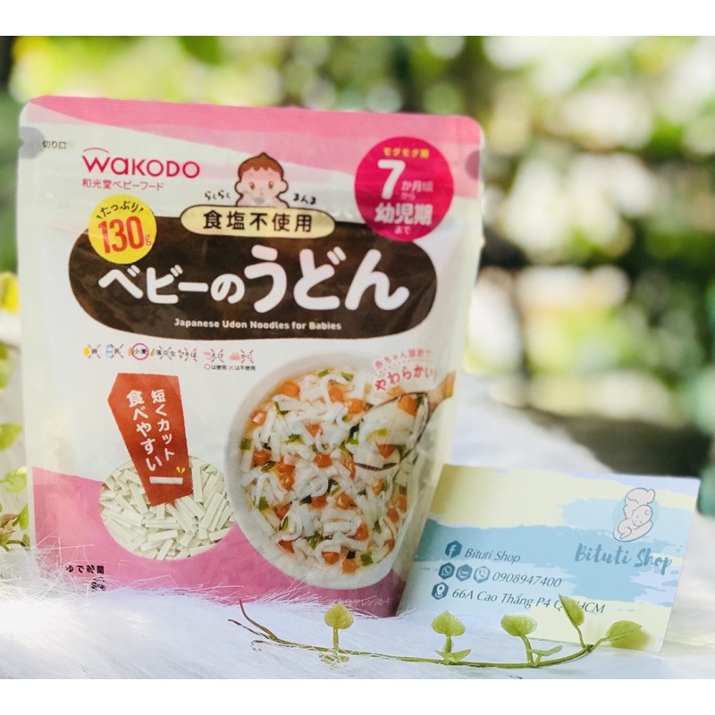 MỲ/ NUI WAKODO TÁCH MUỐI CHO BÉ ĂN DẶM TỪ 5 THÁNG