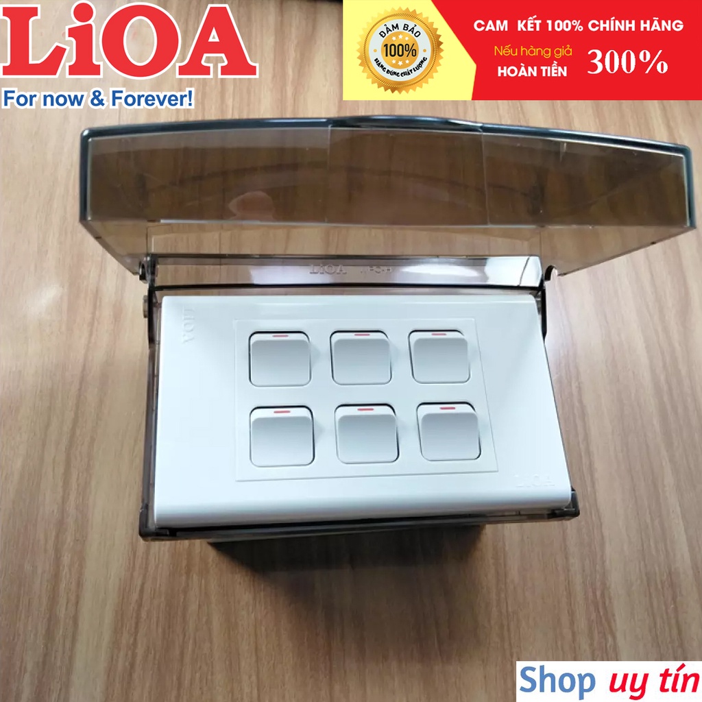 Mặt chống nước LiOA - Mặt che mưa cho ổ cắm điện ngoài trời LiOA - Mặt bảo vệ bảng điện ngoài trời