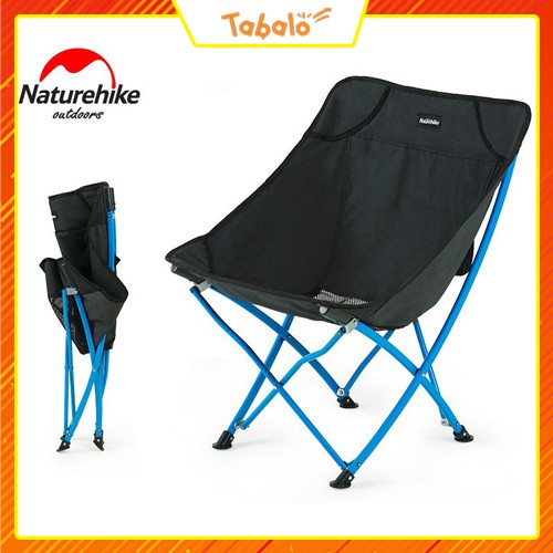 Ghế Camping YL04 Folding Chair NatureHike - Ghế Xếp Dã Ngoại Di Động Cực Bền, Có Túi Đựng, Nhiều Màu - Bảo Hành 3 Tháng