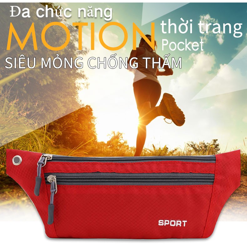 Thể thao của phụ nữ eo không thấm nước túi túi ngực