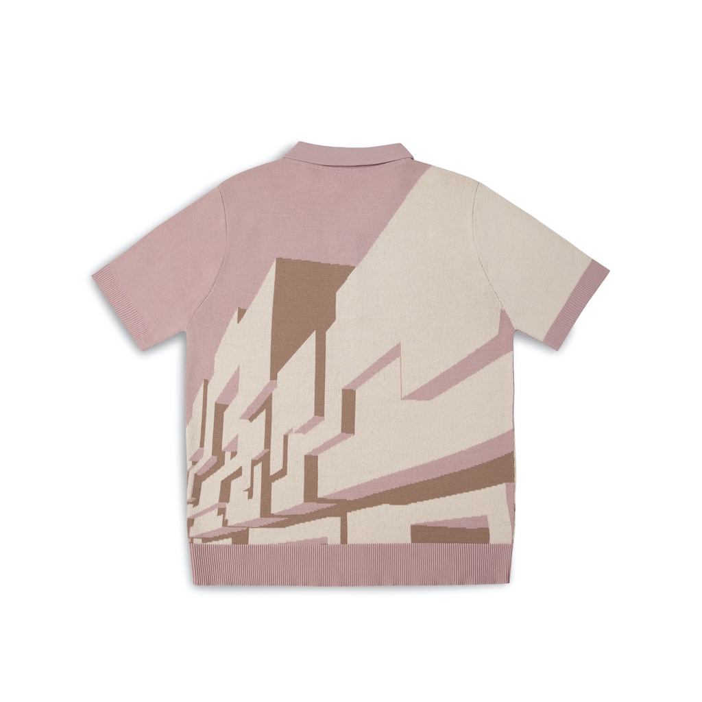 Áo polo "GOLDIE CONSTRUCTION" chất liệu rayon co giãn