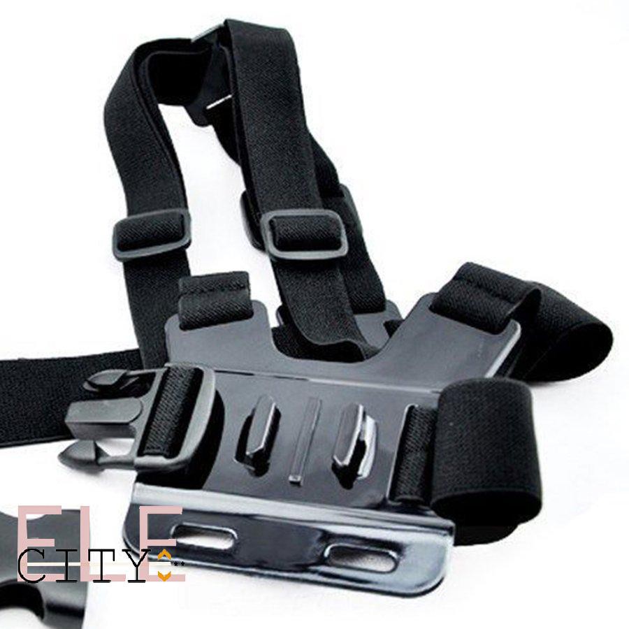 111ele} Chest Strap Belt Body Tripod Harness Mount For Go Pro SJCAM SJ4000