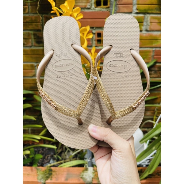 Dép havaianas kim tuyến quai 35/6 37/8