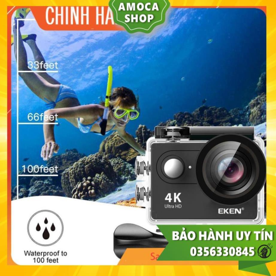 [ TRỢ SHIP] Camera Hành Trình 4K Ultra HD Wifi Kết Nối Với Điện Thoại Live Stream Eken H9R [ CÓ VIDEO]