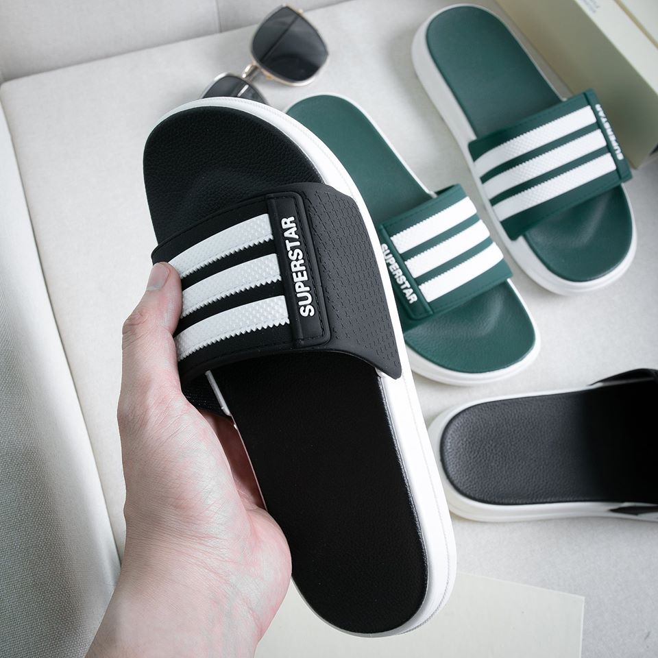 Dép Nam Nữ, Dép Quai Ngang ChốngTrơn Trượt Đế Cao Su DP65