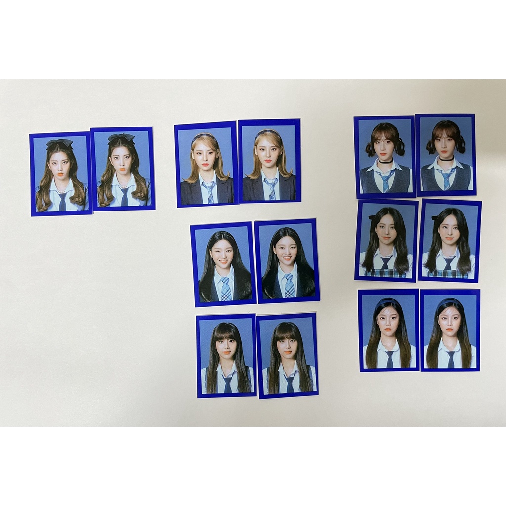 Ảnh photocard official Loona season greetings 2022 album card Flip that So What Heejin Chuu Yves Hyunjin yyxy Yeojin