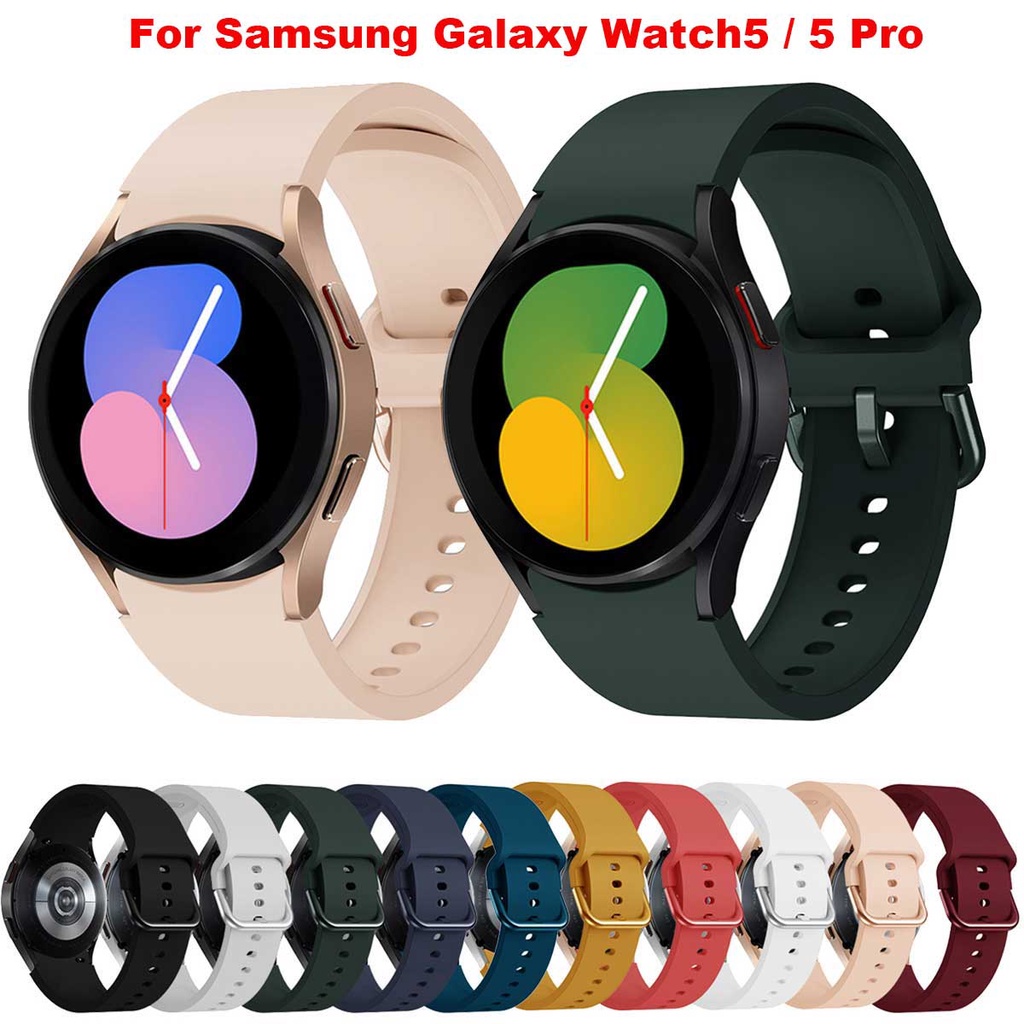 Dây Đeo Silicone 20mm Cho Đồng Hồ Thông Minh Samsung Galaxy Watch 5 40mm 44mm / Watch5 Pro 45mm