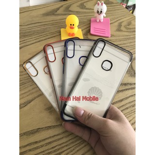 Ốp lưng điện thoại Vsmart Active 1, Vsmart Active 1+ (Vsmart Active 1 Plus) dẻo trong viền màu đẹp mắt