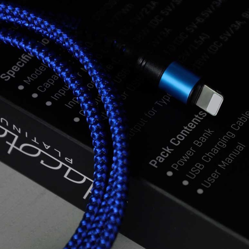 Dây Cáp Sạc Nhanh 2M 5A Bằng nylon Cho Điện Thoại Apple