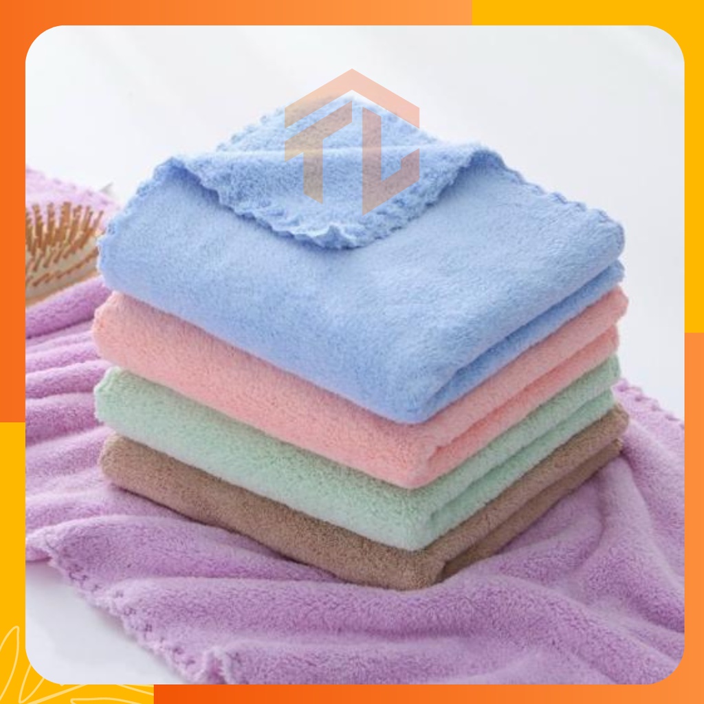 Khăn Mặt Hàn Quốc Lông Cừu Cao Cấp Mền Mịn, Thấm Hút, Siêu Nhẹ