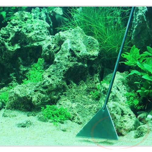 Xẻng san nền cát làm phẳng nền dụng cụ setup layout bể thủy sinh