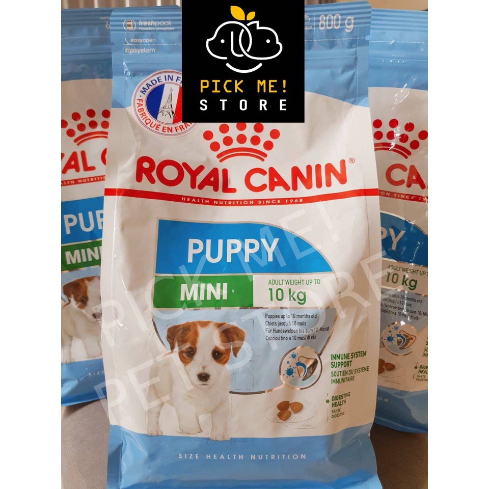 [ CHÍNH HÃNG ] Hạt Royal Canin Mini Puppy Cho Chó Con Giống Nhỏ 800g 2kg