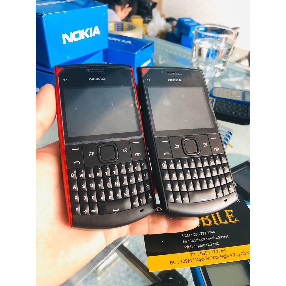 Điện thoại Nokia X2-01 Chính Hãng Màn To Bền Đẹp Pin Khỏe Loa To Bảo Hành 12 Tháng