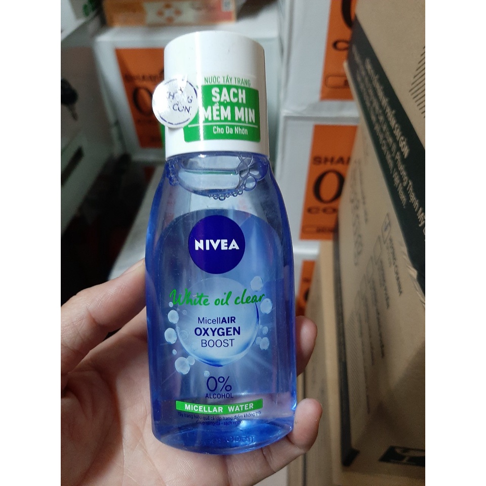 Nước tẩy trang NIVEA kiểm soát nhờn White Oil Clear Micellar Water 125ml