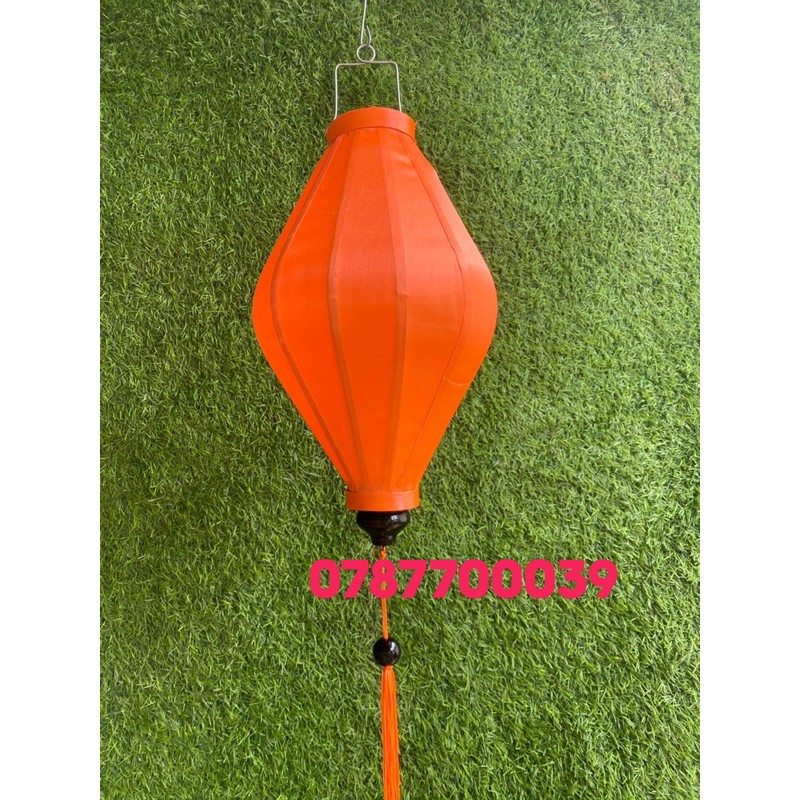 Lồng đèn Hội an phi trơn treo ngoài trời 30cm