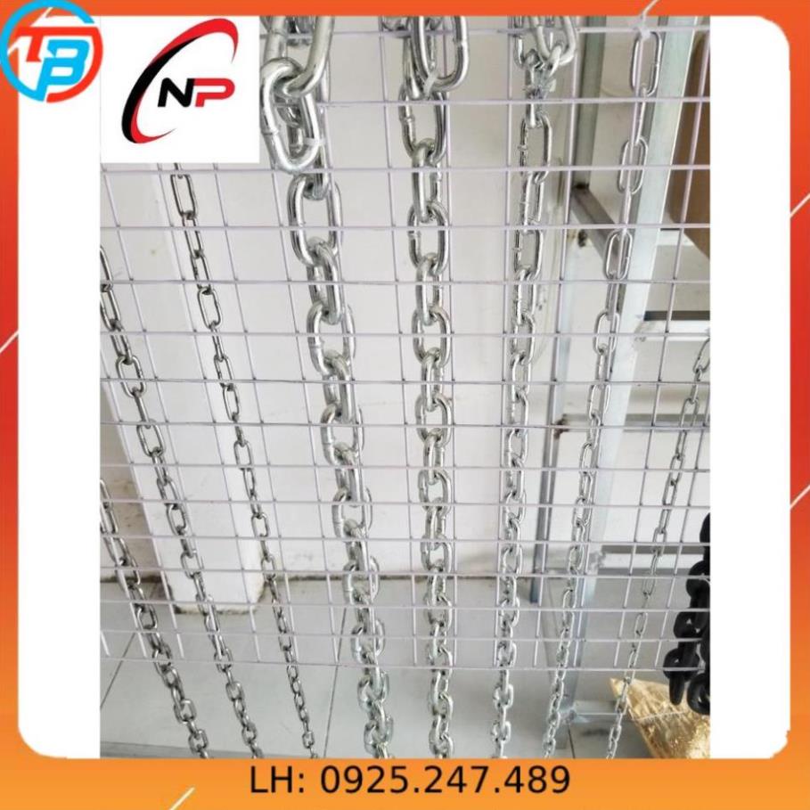 Dây Xích Sắt Mạ Kẽm 5mm(li).Sử dụng cho gia đình,công trình và xí nghiệp.Kimkhinhatphat