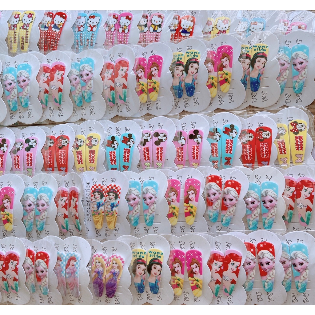 Lyvyshop - (Quà tặng kèm đơn) Set kẹp tóc cho bé gái