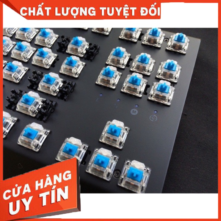 [HDMusictechnology] Bộ 10 Nút Switch blue có chân cho bàn phím cơ -Nút thay thế phím cơ chuẩn (bộ 10