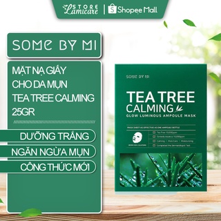 Mặt nạ giấy dành cho da mụn Some by mi tea tree calming 25gr