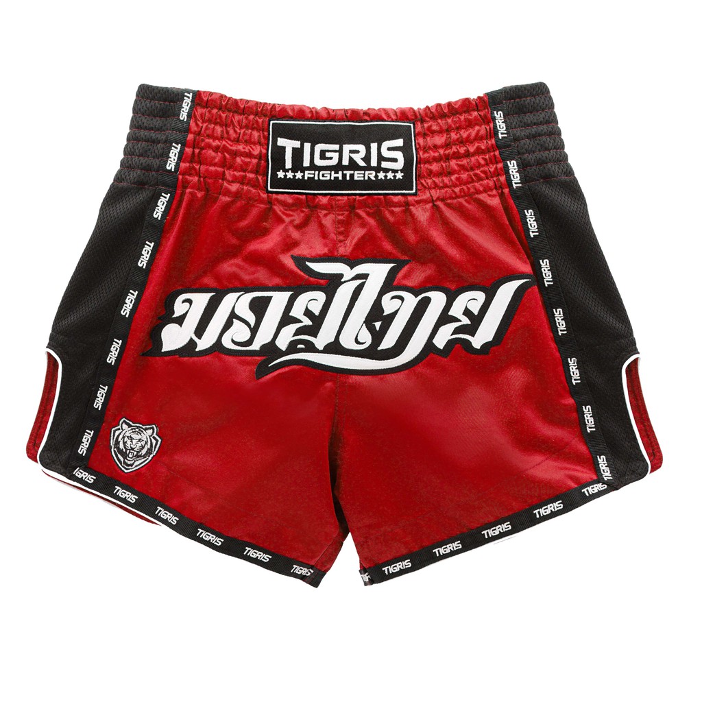 Quần Muay Thai Tigris Essentials - Red