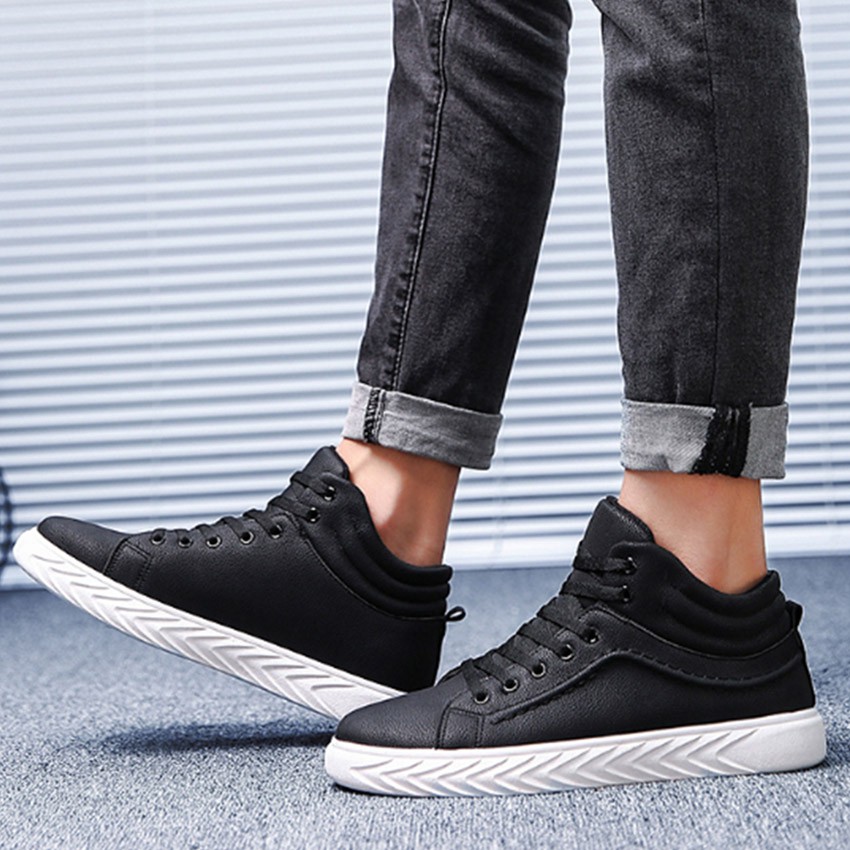 Giày thể thao nam, giày nam cổ cao da pu cao cấp sang trọng ZATA-SKS01 | BigBuy360 - bigbuy360.vn