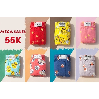 Quần đùi cotton - quần ngủ, quần boxer nam nữ đều mặc đẹp