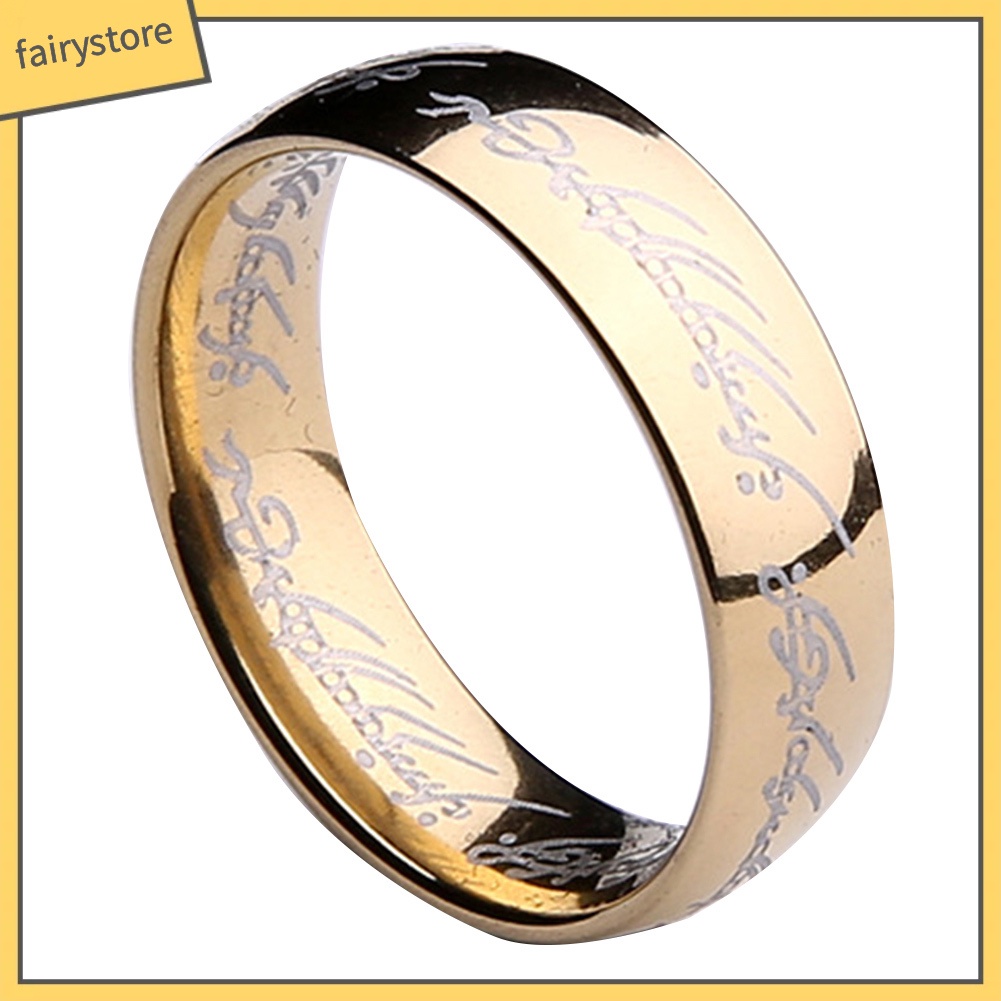 Nhẫn Kim Loại Không Rỉ Cho Nam Và Nữ