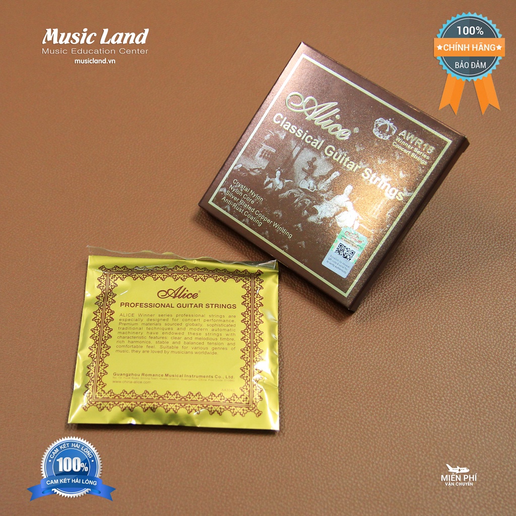 Dây Đàn Guitar Classic Alice AWR18 – Chính Hãng