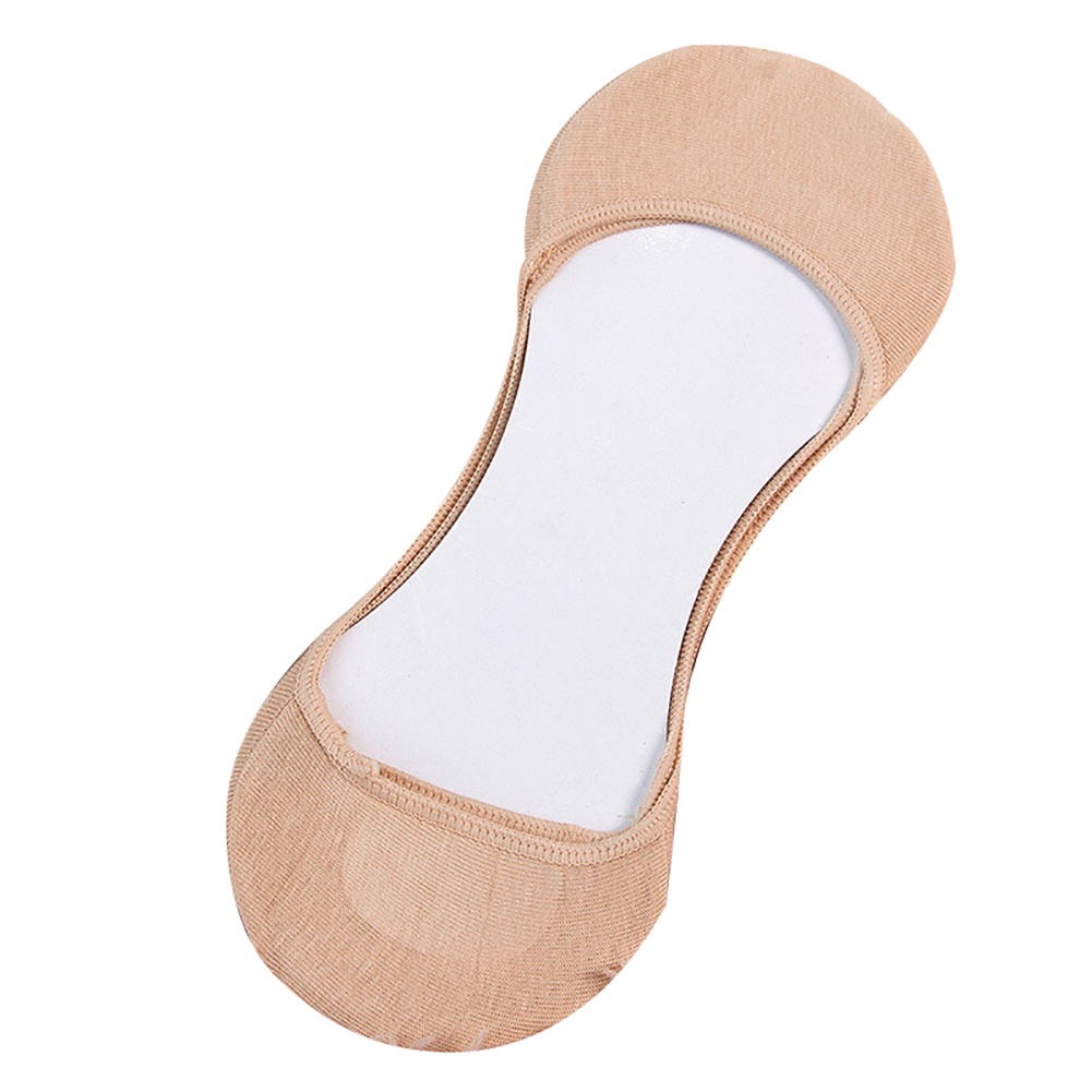 Vớ Thuyền Ngắn Mỏng Màu Sắc Trơn Chống Trượt Thời Trang Mùa Hè Cho Nữ