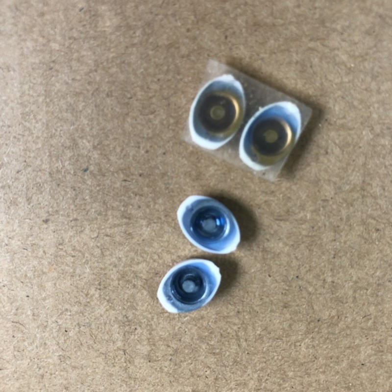 M1D- Mắt giả nhựa Acrylic 8mm cho búp bê