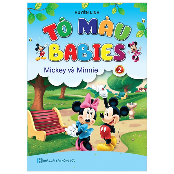 Sách Tô Màu Babies 2 - Mickey Và Minnie