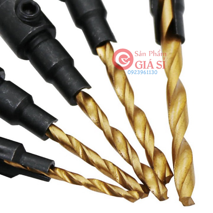 Bộ 5 mũi khoan âm vít gỗ , Mũi khoan 2 tầng - Mũi khoan doa lỗ ❤️freeship❤️