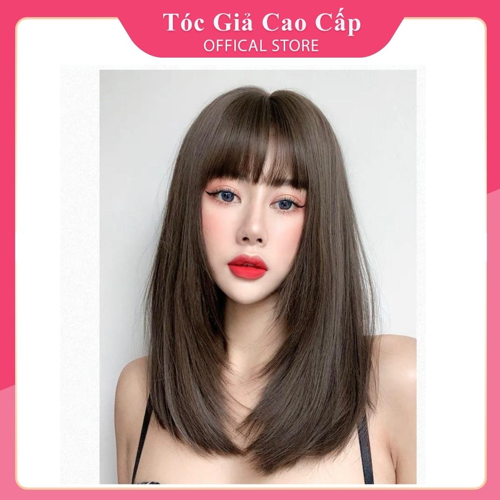 Tóc giả cả đầu cúp lỡ FREESHIPtóc mã 6104