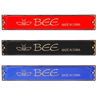 Kèn Harmonica 24 Lỗ 3 Màu Tùy Chọn